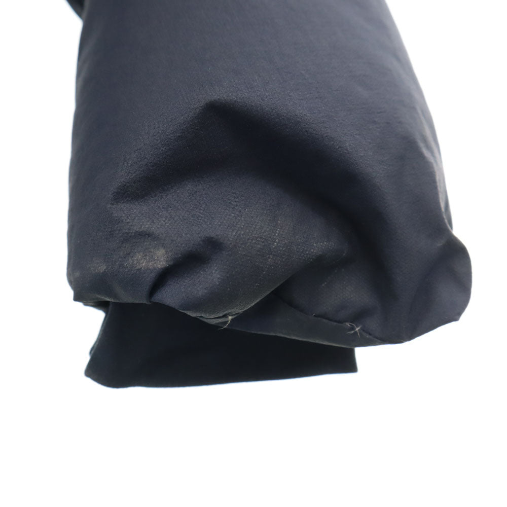 UNIQLO ユニクロ シームレス ダウンジャケット S ネイビー フーディー メンズ