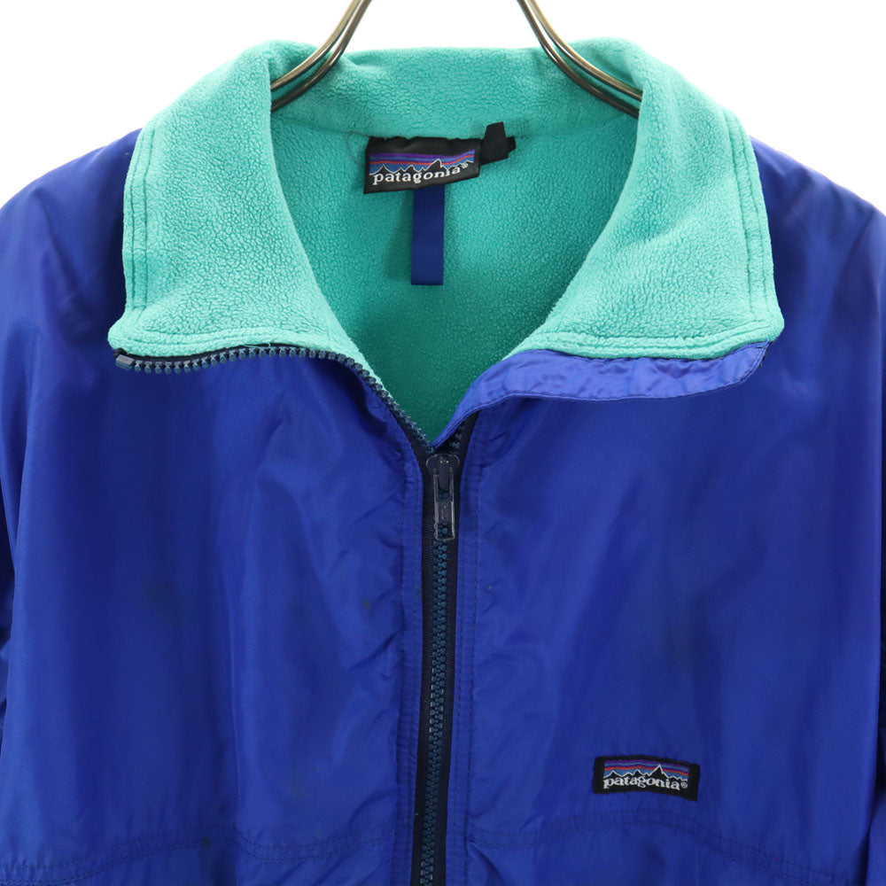 パタゴニア 90s オールド レジスターマーク ジャケット ブルー patagonia 裏フリース アウトドア メンズ