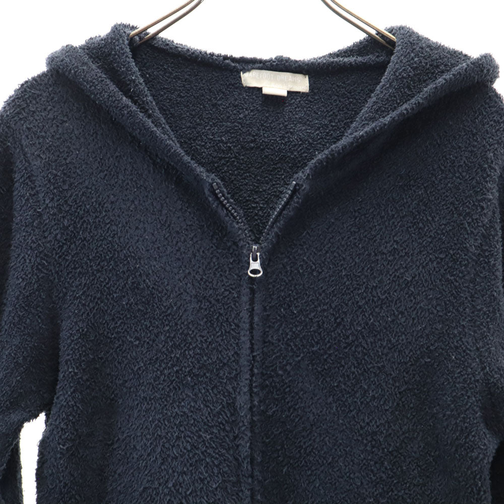 ベアフットドリームズ ロンハーマン 長袖 ジップパーカー S ネイビー系 BAREFOOT DREAMS Ron Herman メンズ