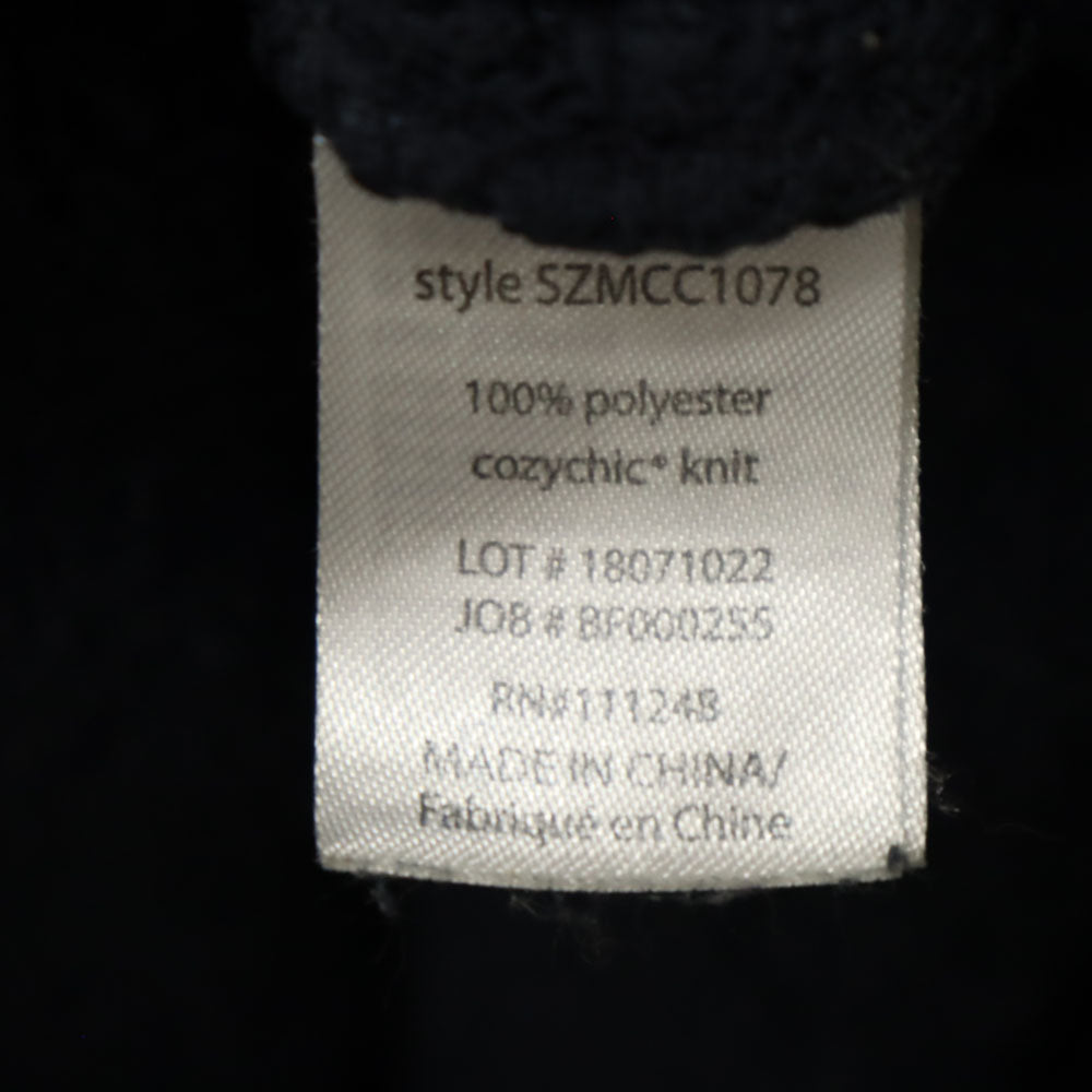 ベアフットドリームズ ロンハーマン 長袖 ジップパーカー S ネイビー系 BAREFOOT DREAMS Ron Herman メンズ