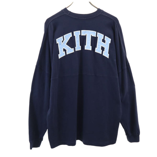 キス 長袖 Tシャツ M ネイビー系 KITH ロンT メンズ