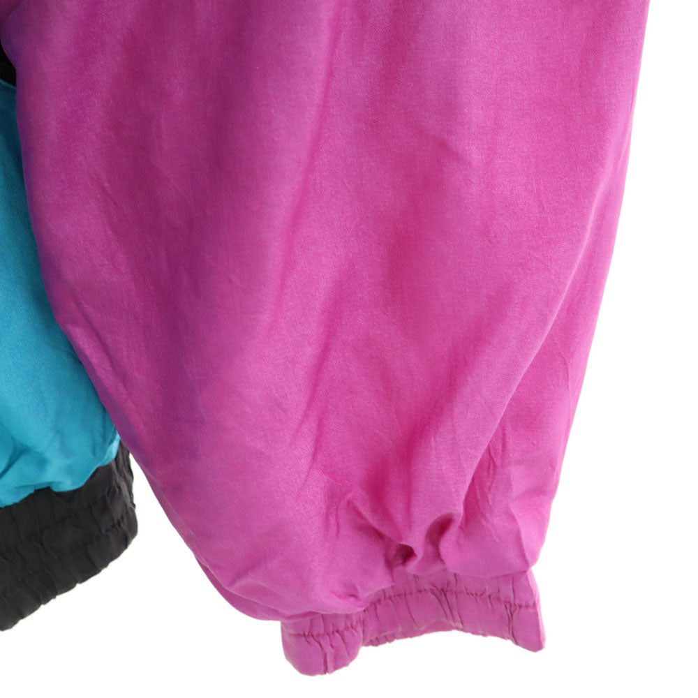 AVIAT SPORTIF 90s シルク オールド ジャケット XL ブルー 他 メンズ