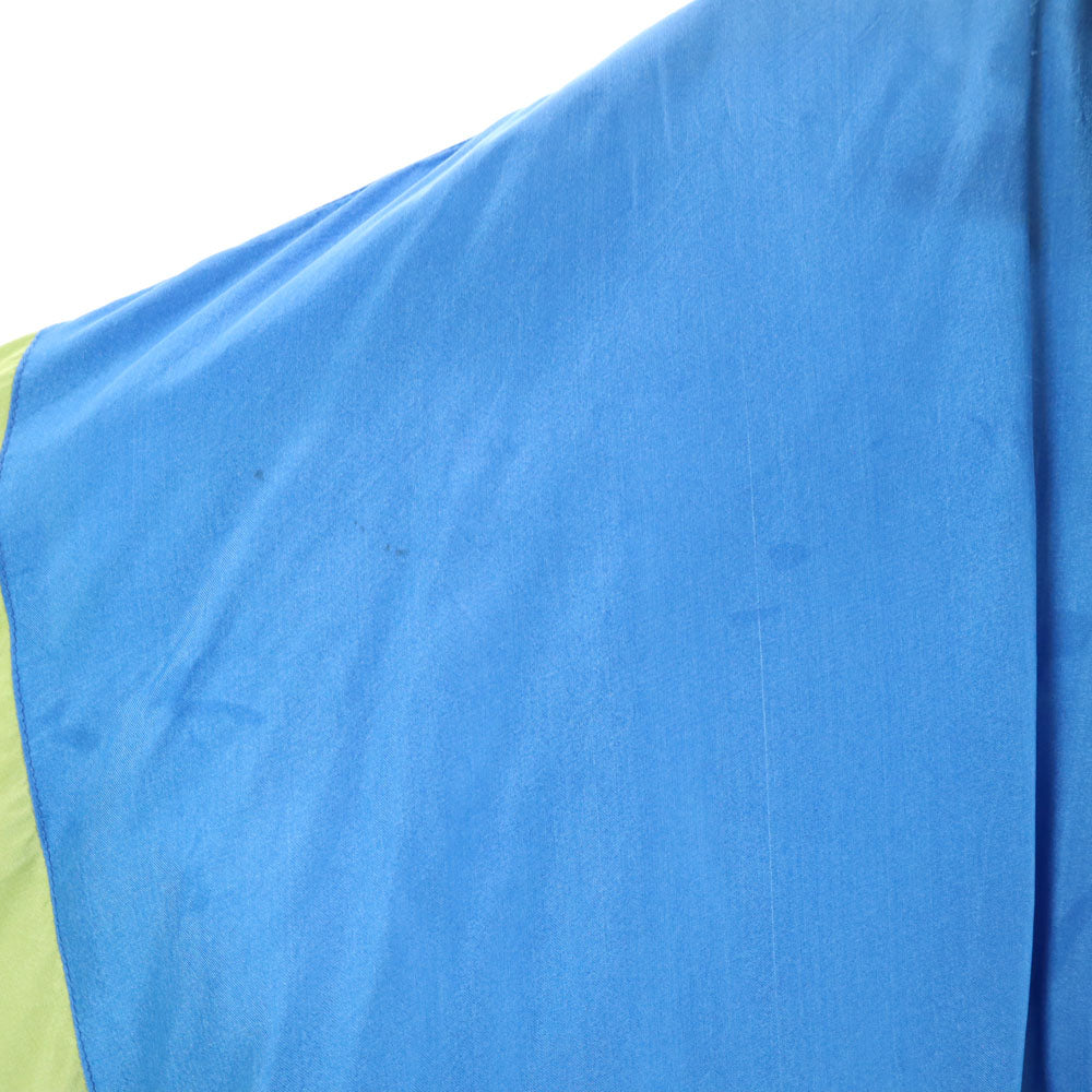 AVIAT SPORTIF 90s シルク オールド ジャケット XL ブルー 他 メンズ