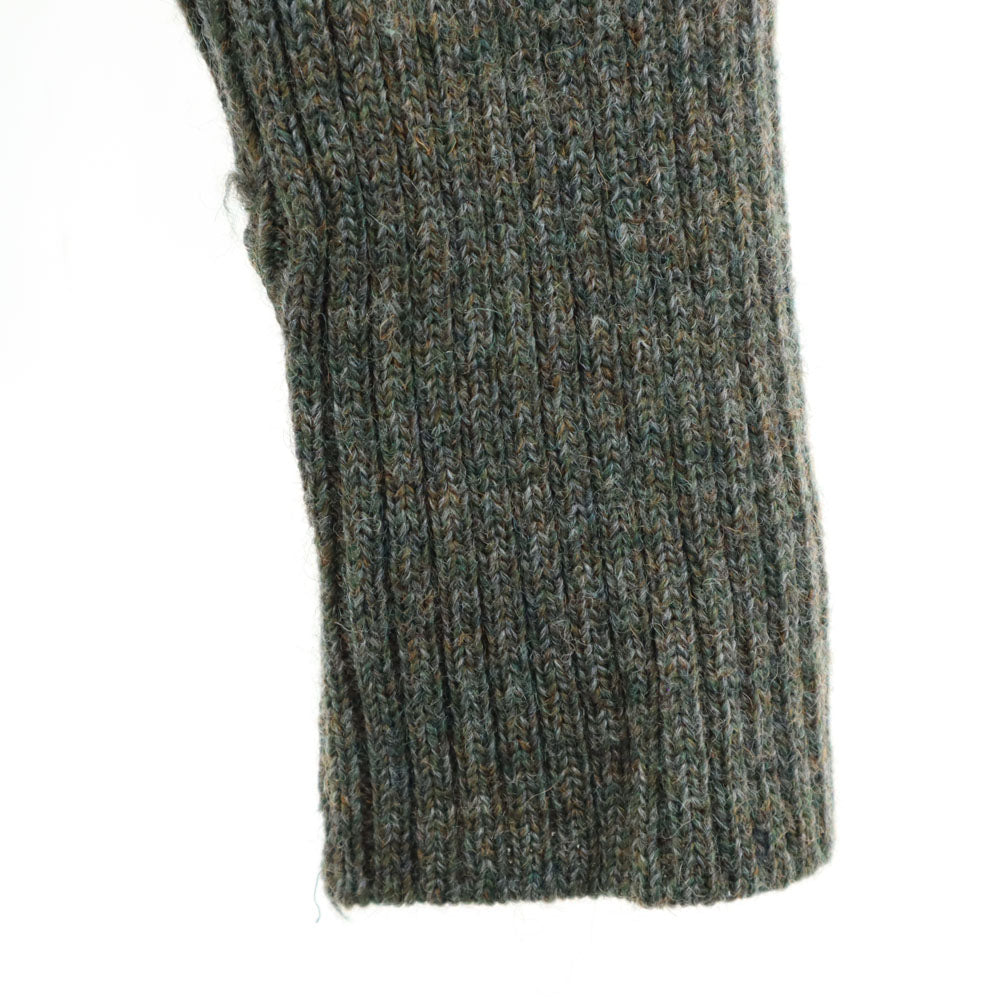 Theweallypallo 80s 90s ウール オールド コマンドニット イングランド製 長袖 セーター 46 カーキ ニット メンズ