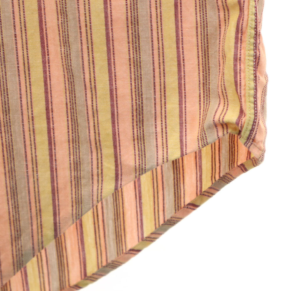 GANT ガント 60s 70s ヴィンテージ ストライプ柄 長袖 シャツ ブラウン系 メンズ