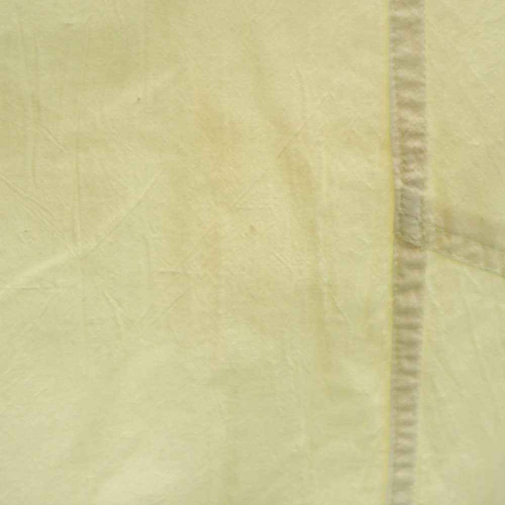 Born to Be Worn 90s オールド 長袖 ハーフジップ シャツ L イエロー系 メンズ