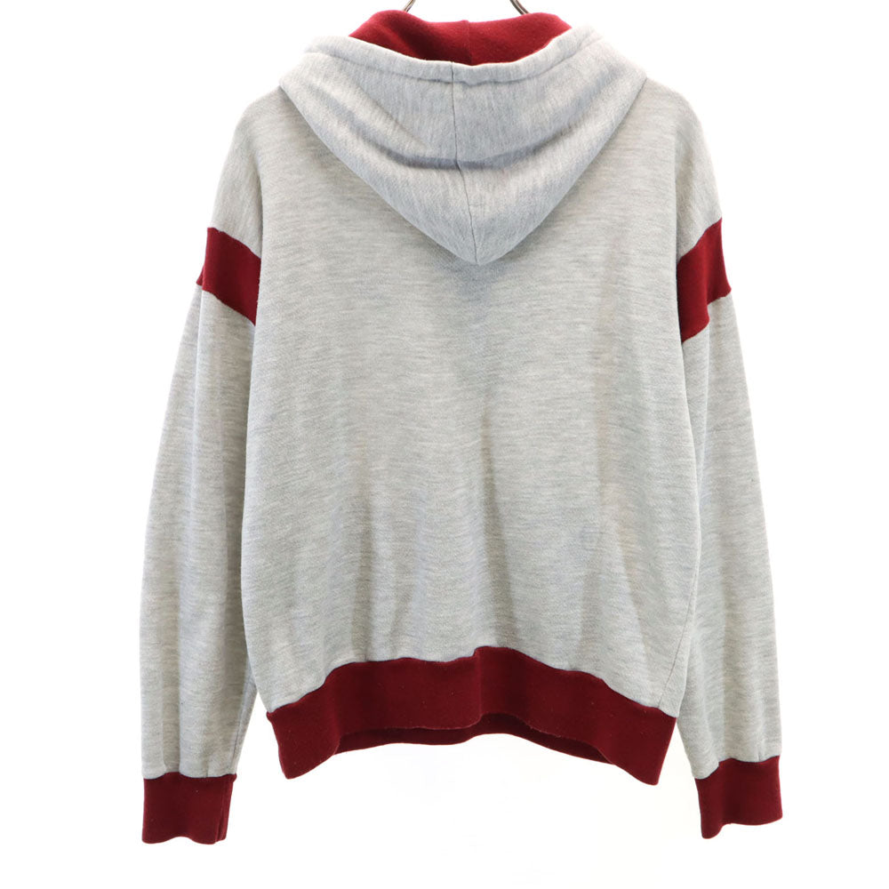 ナイキ 70s 80s ヴィンテージ オレンジタグ 長袖 ハーフジップ スウェットパーカー L グレー NIKE 裏起毛 プルオーバー メンズ