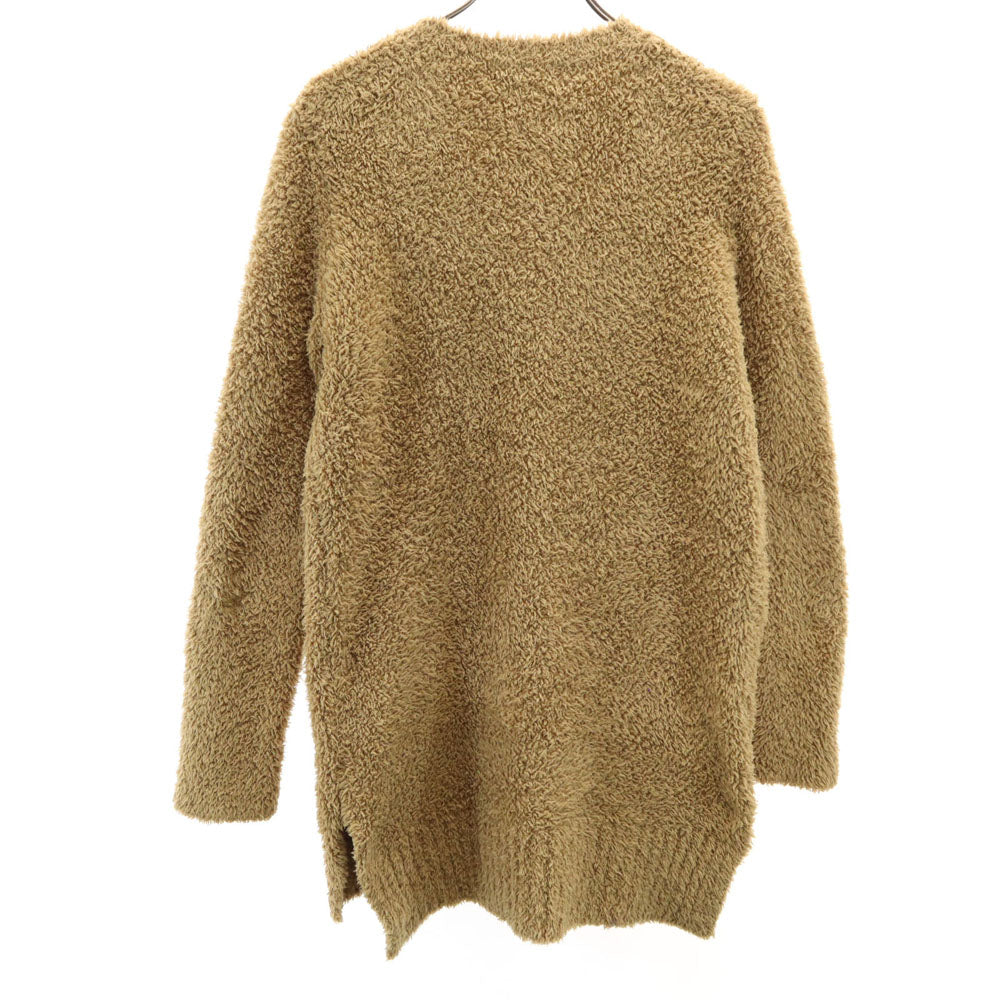 BAREFOOT DREAMS ベアフットドリームズ ロンハーマン 長袖 ふわモコ ニットカーディガン S キャメル Ron Herman レディース