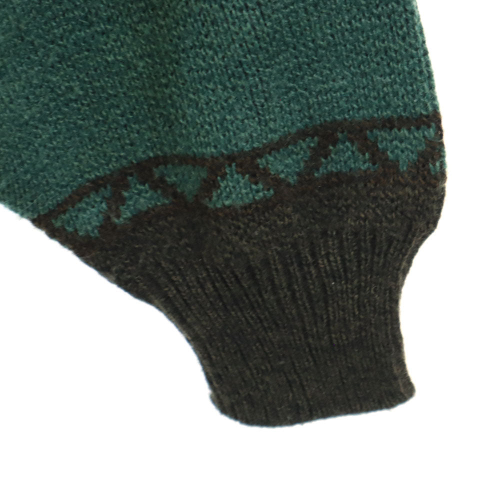 DOGAN 90s オールド 長袖 セーター グリーン系 ニット メンズ