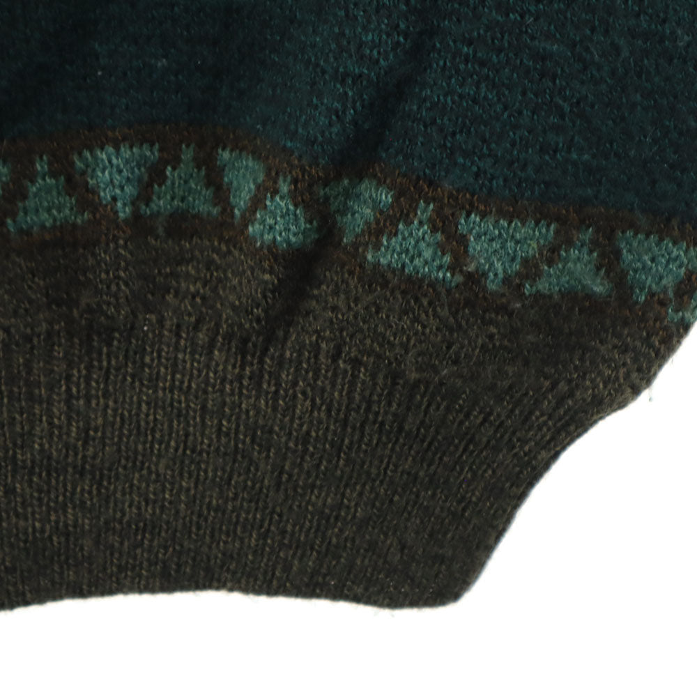 DOGAN 90s オールド 長袖 セーター グリーン系 ニット メンズ