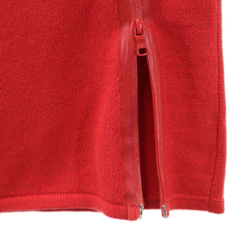 ARMANI EXCHANGE アルマーニエクスチェンジ 90s オールド 長袖 コットンニット セーター M レッド系 メンズ