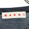 マルニ ウールブレンド チェック 長袖 セーター 40 ブラック系 MARNI ニット レディース