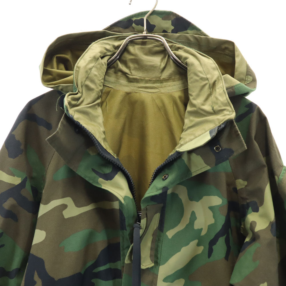 US ARMY アメリカ軍 90s GEN後期 GORE-TEX ウッドランドカモ ECWCS オールド マウンテンパーカー S カーキ ミリタリー メンズ