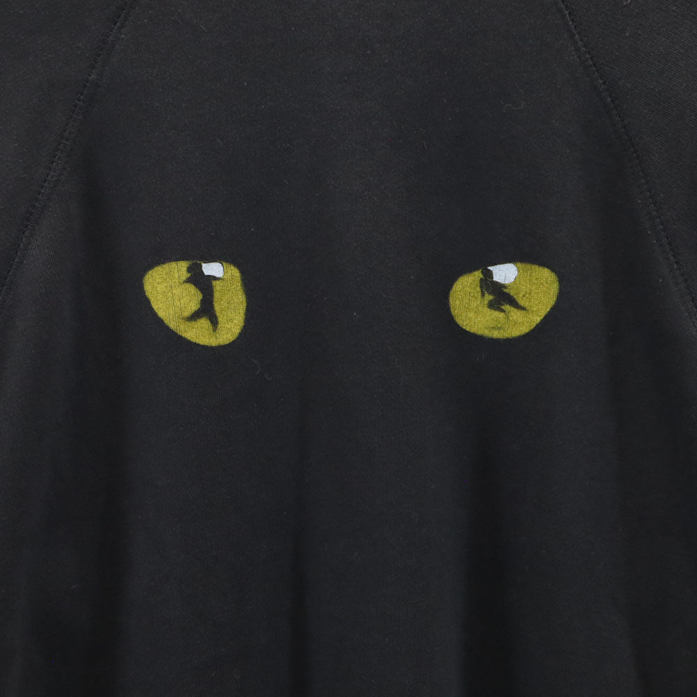 ヴィンテージ 80s CATS 劇団四季 長袖 トレーナー L ブラック系