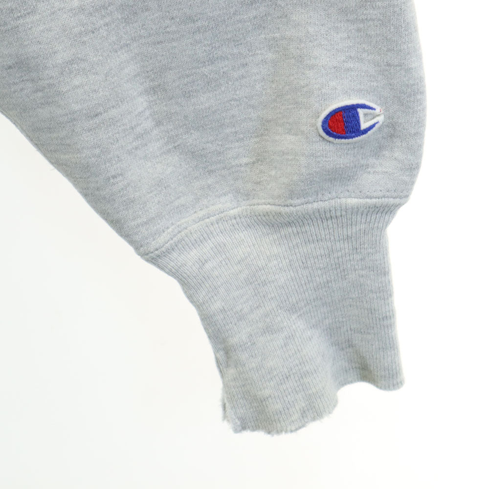 Champion チャンピオン 90s 刺繍タグ REVERSE WEAVE リバースウィーブ USA製 オールド カレッジ 長袖 スウェット トレーナー XL グレー系 裏起毛 メンズ