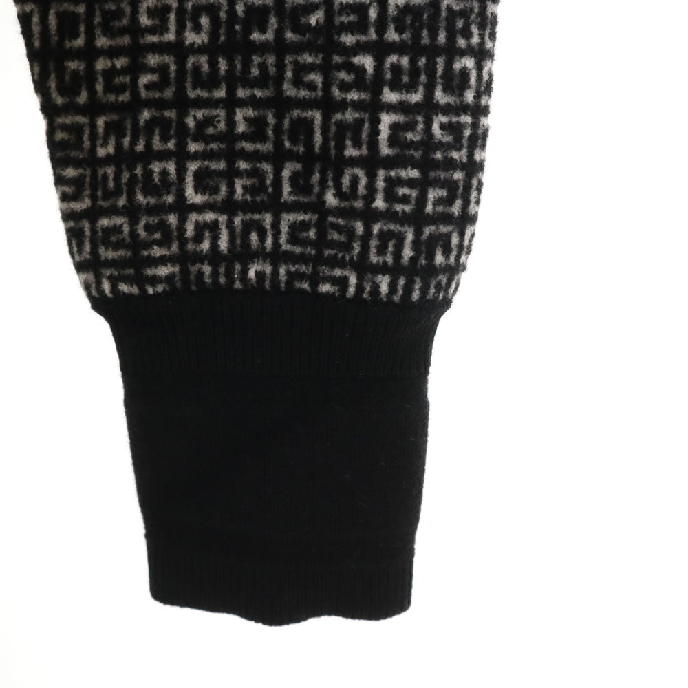 GIVENCHY ジバンシィ BM90H84Y9F 総ロゴ 長袖 セーター XS ブラック 他 ニット メンズ