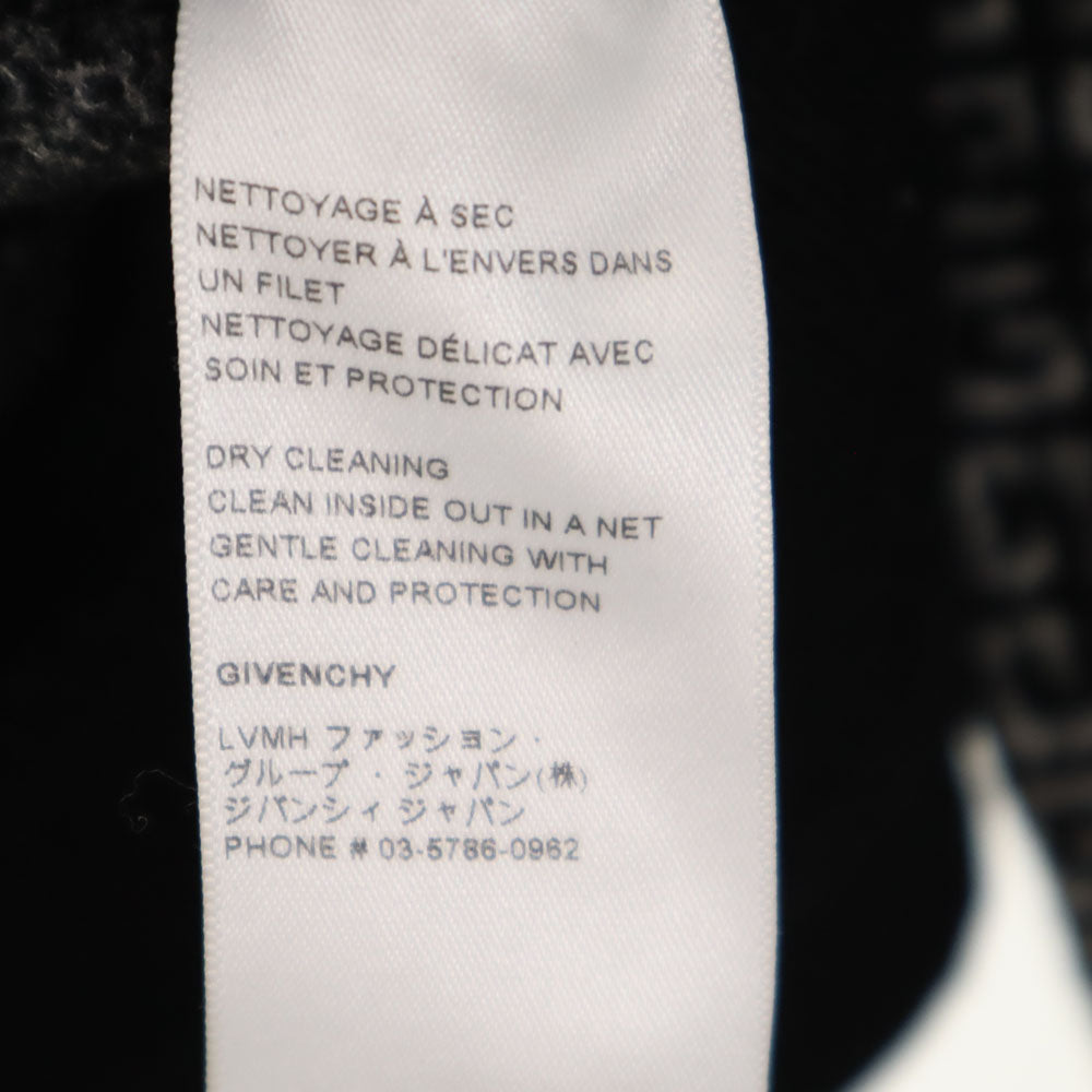 GIVENCHY ジバンシィ BM90H84Y9F 総ロゴ 長袖 セーター XS ブラック 他 ニット メンズ