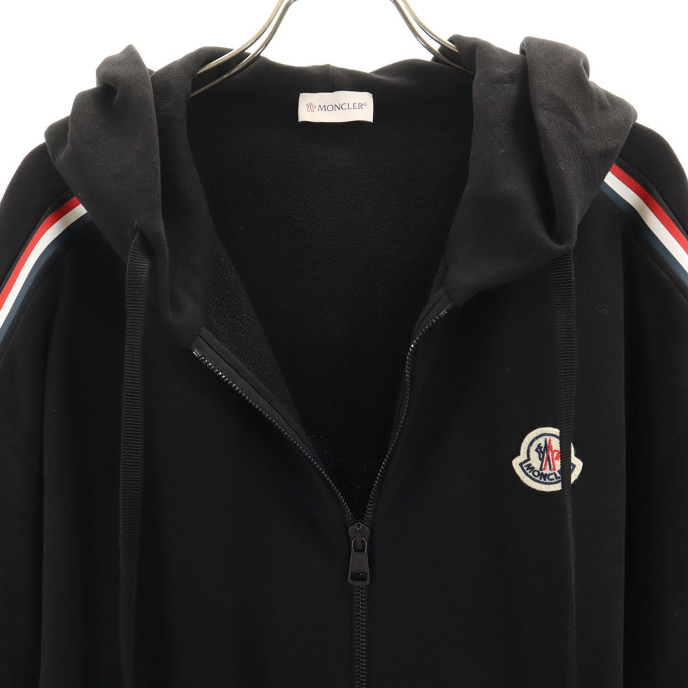 MONCLER モンクレール H10918G00047 長袖 スウェット ジップパーカー M ブラック ZIP UP CARDIGAN メンズ