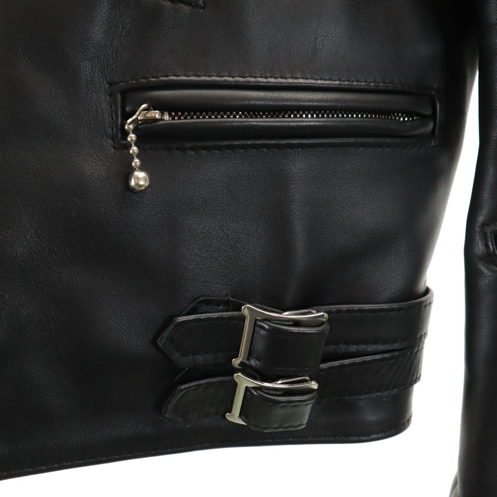 ルイスレザー イングランド製 Lightning ダブルライダースジャケット 40 ブラック Lewis Leathers AVIAKIT レザージャケット ライトニング メンズ