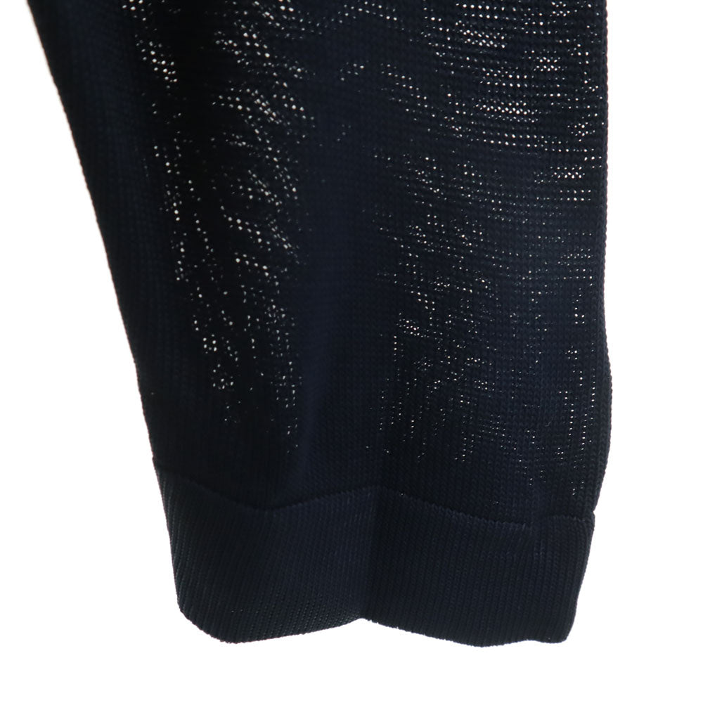 CELINE セリーヌ 90s イタリア製 オールド ジェーシーシ期 長袖 ニット 42 ネイビー レディース