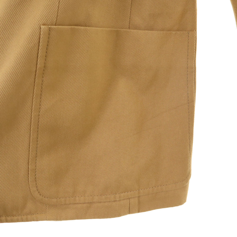 Salvatore Ferragamo サルヴァトーレフェラガモ イタリア製 ブレザー 40 ベージュブラウン ジャケット レディース