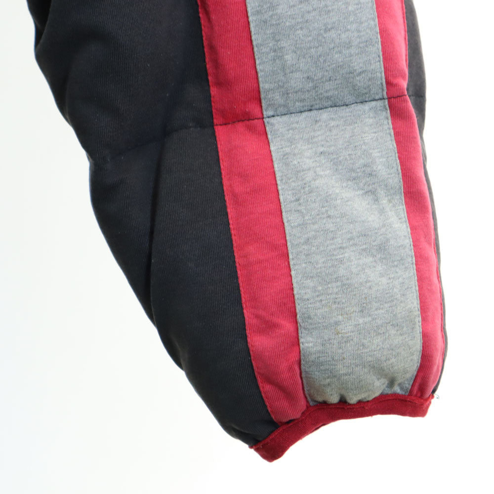 アディダス 90s デサント製 オールド ハイブリッド ダウンジャケット L-O ブラック adidas メンズ