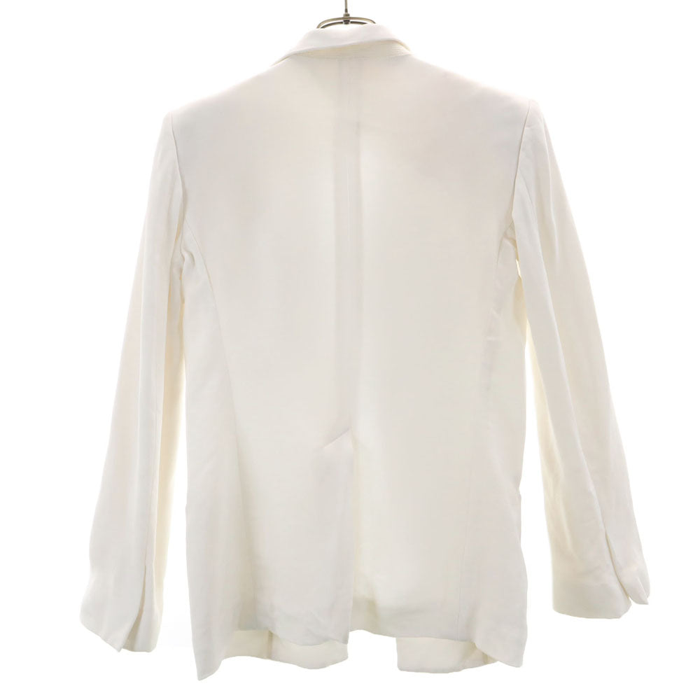 CELINE セリーヌ 長袖 テーラードジャケット 38 ホワイト系 レディース