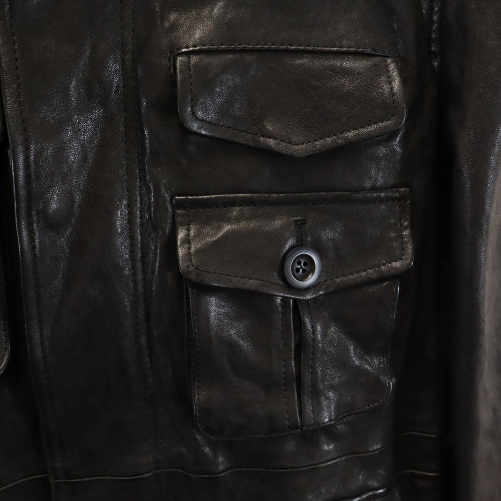 OTAGIRA レザージャケット M ブラック メンズ