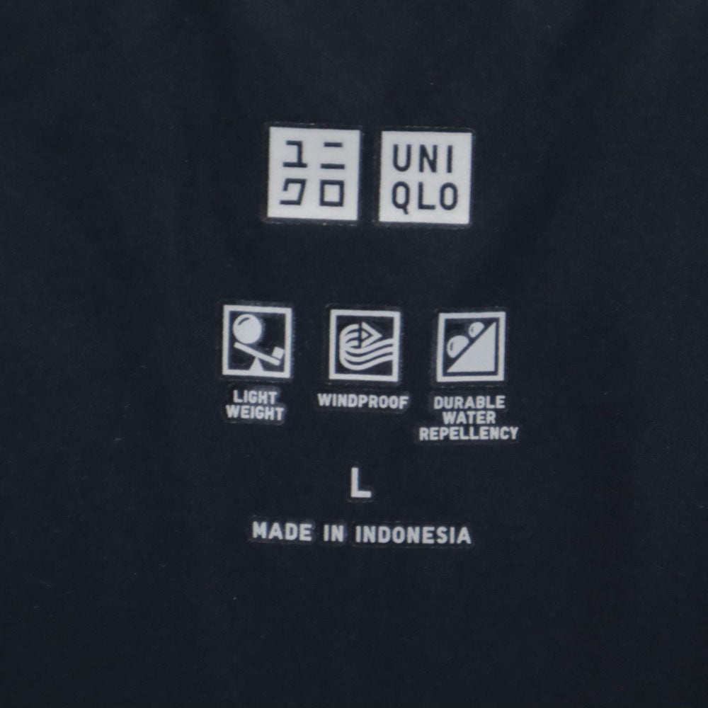 UNIQLO ユニクロ シームレス ダウンジャケット L ネイビー レディース