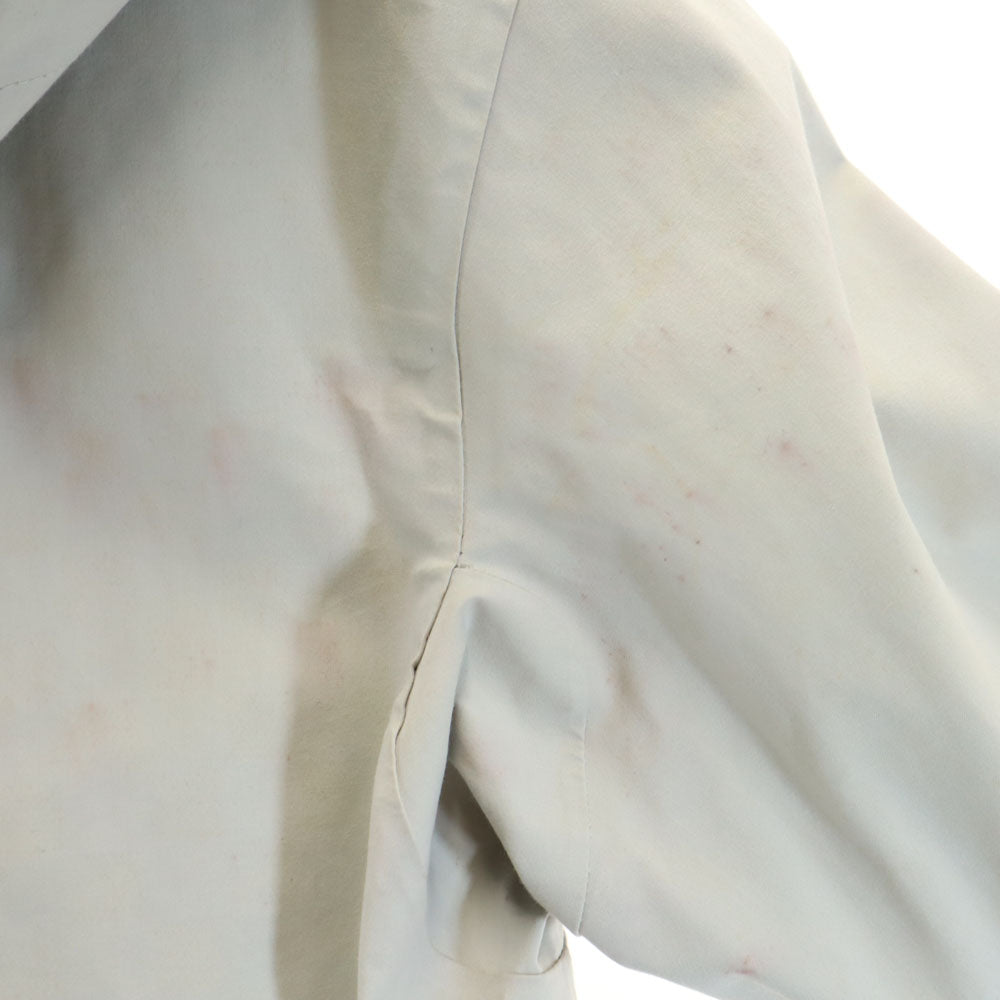 LOUIS VUITTON ルイヴィトン スコットランド製 レインジャケット M グレージュ カバーハンガー付 メンズ