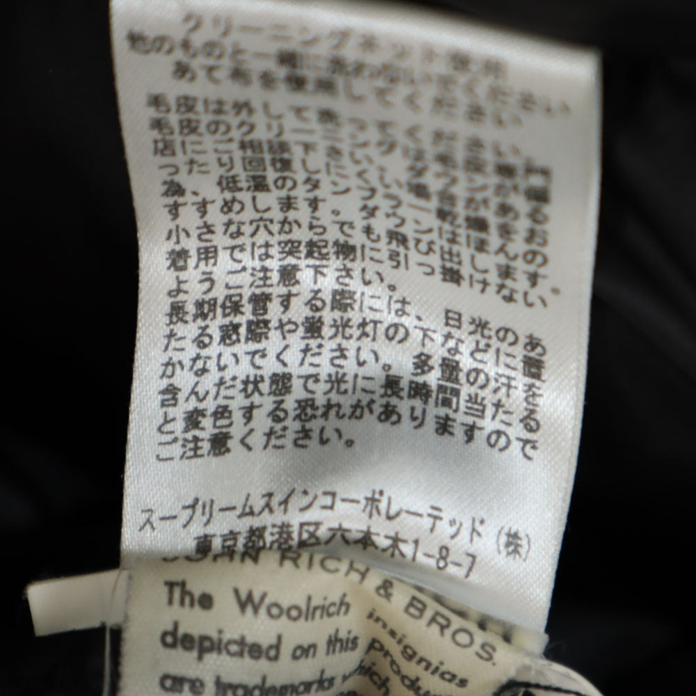 WOOLRICH ウールリッチ モルドバ製 アークティック パーカー S ネイビー ARCTIC PARKA たぬきファー メンズ