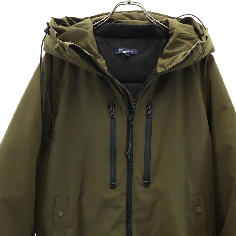 SUGGESTION サジェッション 中綿ジャケット M カーキ メンズ