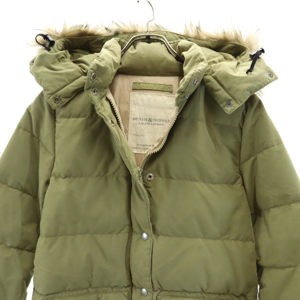 RALPH LAUREN ラルフローレン ダウンジャケット XS カーキ DENIM&SUPPLY レディース