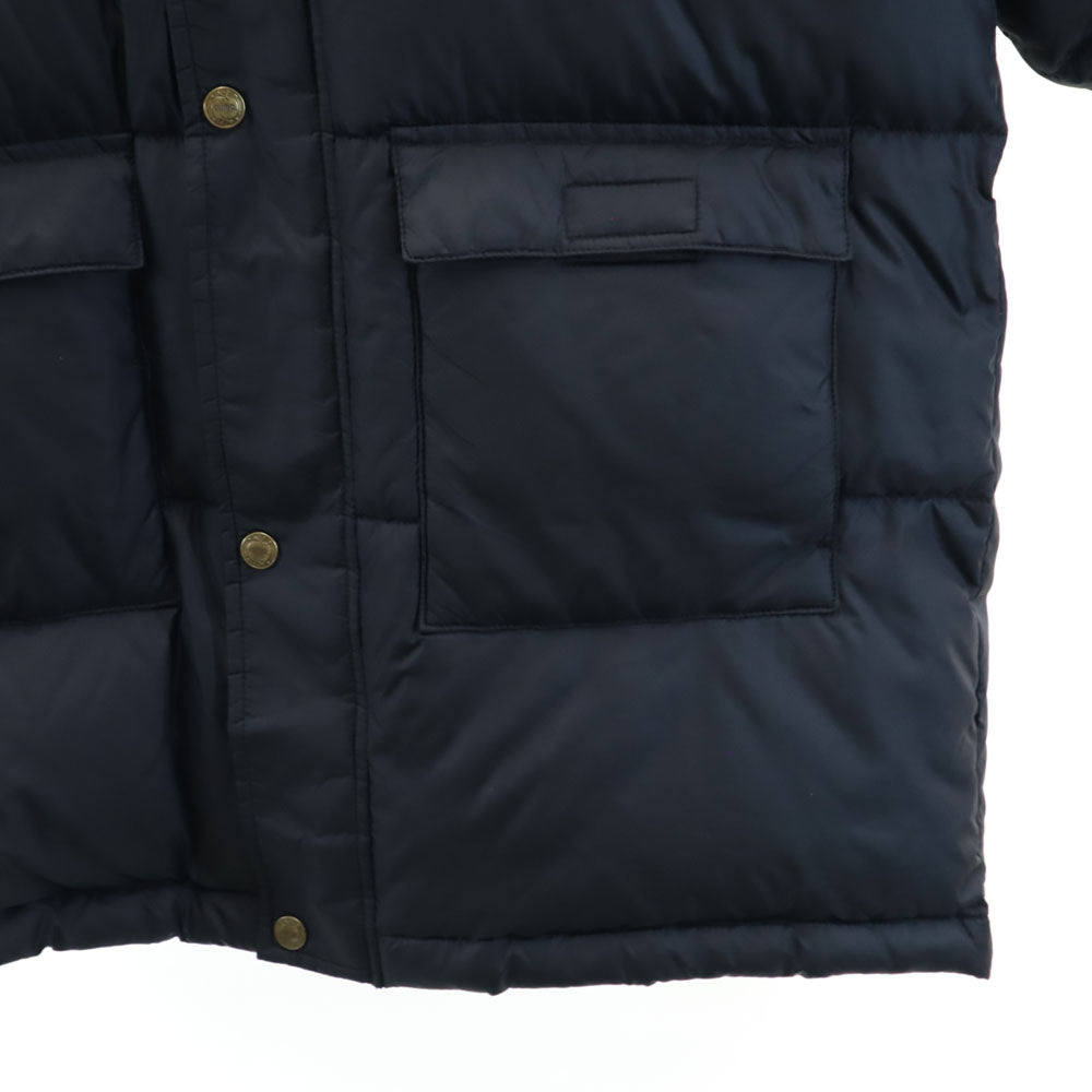 PUMA プーマ 90s オールド ヒットユニオン製 長袖 ダウンジャケット ブラック系 フード キッズ