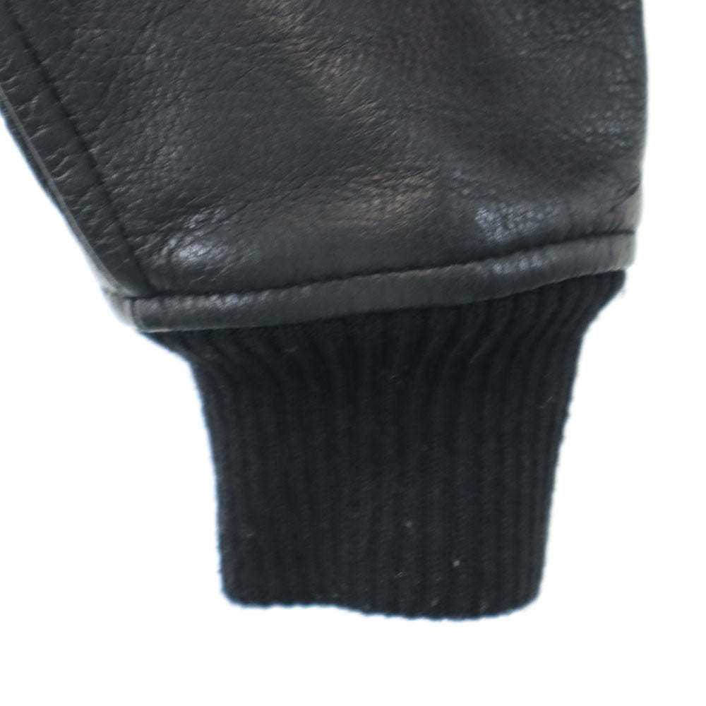 JACKROSE ジャックローズ ウールブレンド 長袖 ジャケット 3 ワインレッド 袖レザー メンズ