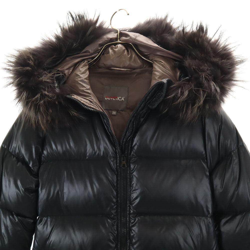 DUVETICA デュベティカ ダウンコート 38 黒 レディース