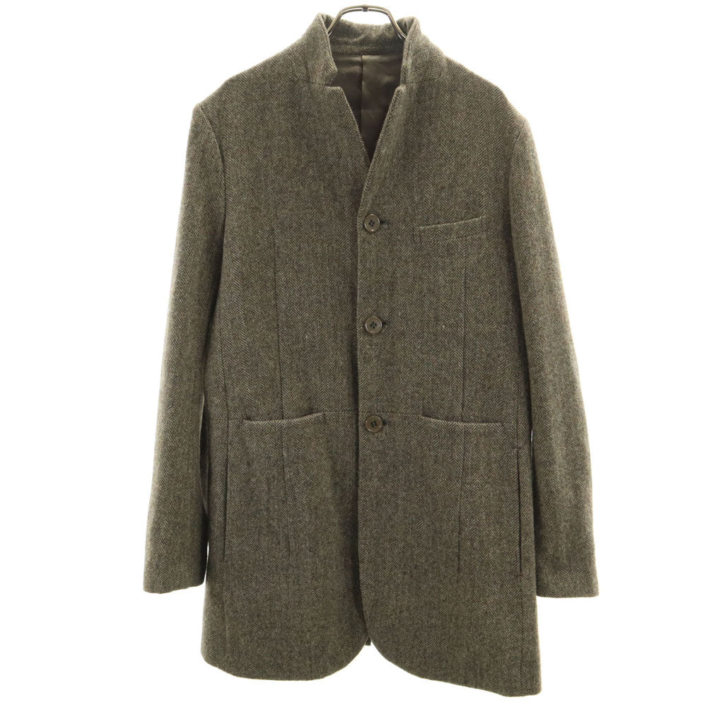 アンダーカバイズム 日本製 ウールブレンド テーラードジャケット 2 ベージュ メンズ