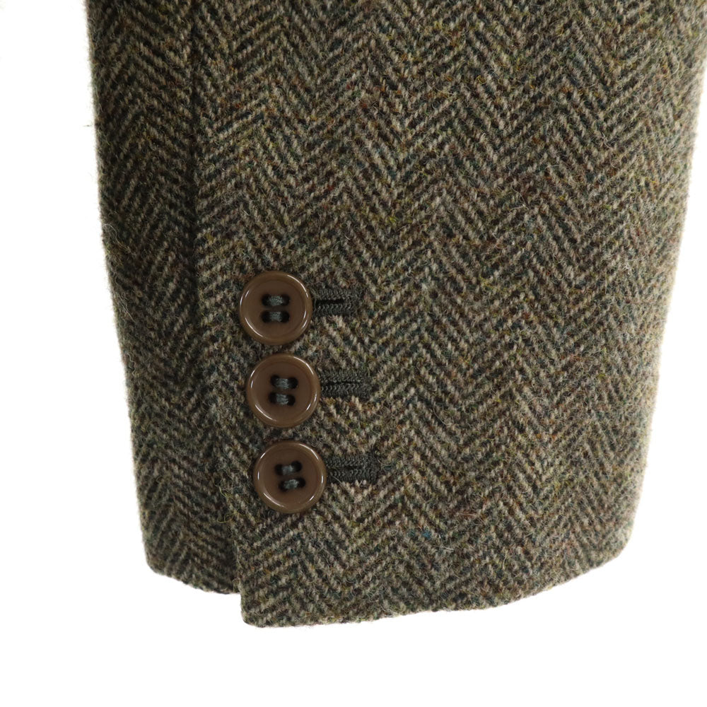 アンダーカバイズム 日本製 ウールブレンド テーラードジャケット 2 ベージュ メンズ