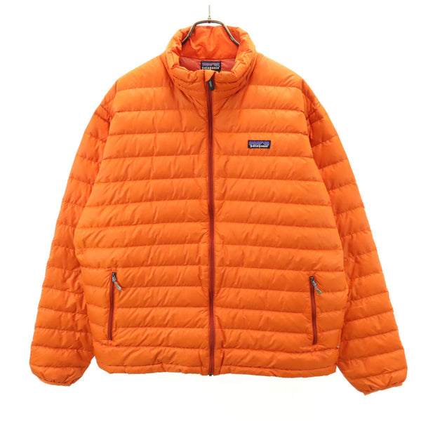 Patagonia オレンジ ダウンジャケット M 中古・古着通販】Patagonia (パタゴニア) Downdrift Jacket ダウン