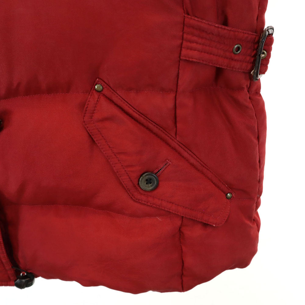 MAX MARA マックスマーラ ダウンジャケット 46 レッド フード付き レディース