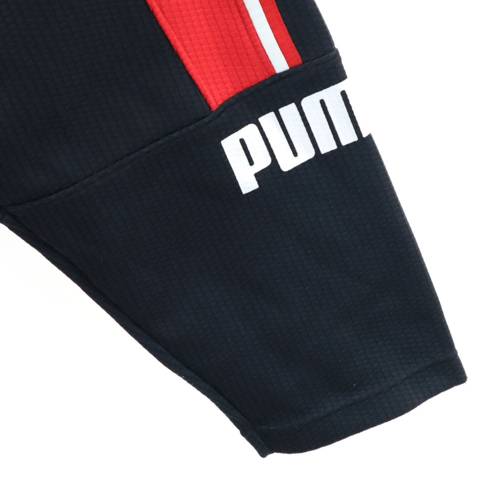 PUMA プーマ 90s 日本製 オールド ヒットユニオン ハーフジップ トラックジャケット ブラック 他 プルオーバー ジャージ メンズ