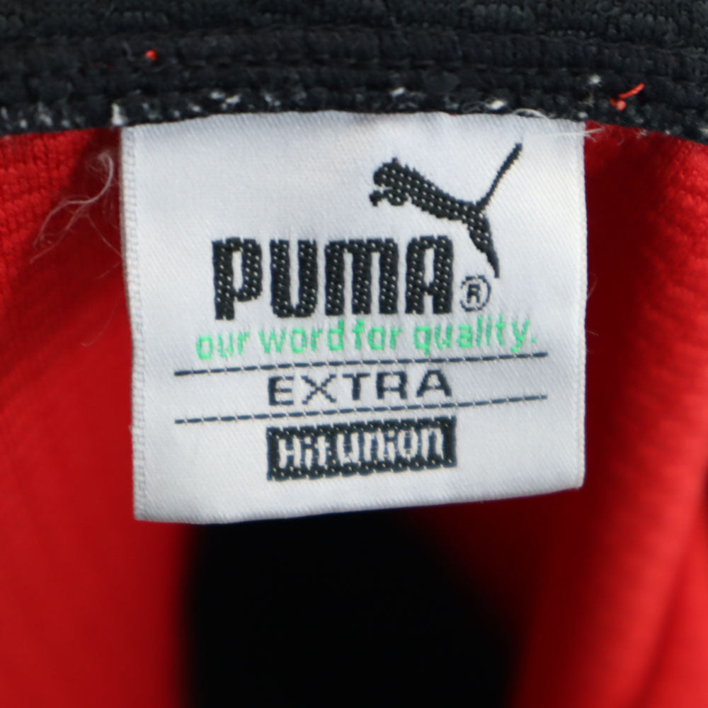 PUMA プーマ 90s 日本製 オールド ヒットユニオン ハーフジップ トラックジャケット ブラック 他 プルオーバー ジャージ メンズ