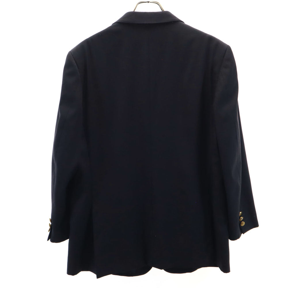 ランバンクラッシック 80s 90s オールド テーラードジャケット 46 濃紺 ブレザー メンズ