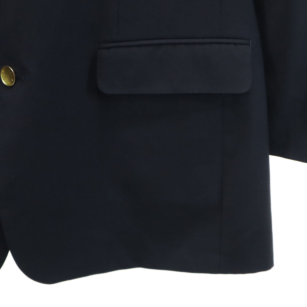 ランバンクラッシック 80s 90s オールド テーラードジャケット 46 濃紺 ブレザー メンズ