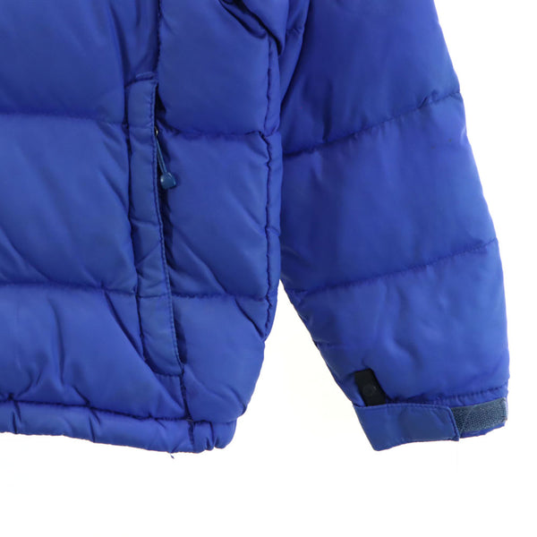 ノースフェイス NDJ91752 アウトドア ダウンジャケット 120CM ブルー THE NORTH FACE キッズ