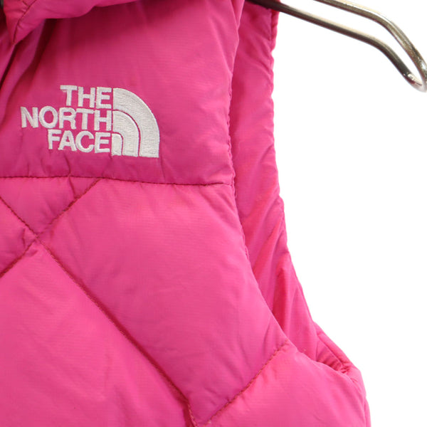 THE NORTH FACE ダウンベスト 130サイズ ピンク 双子（ノースフェイス  