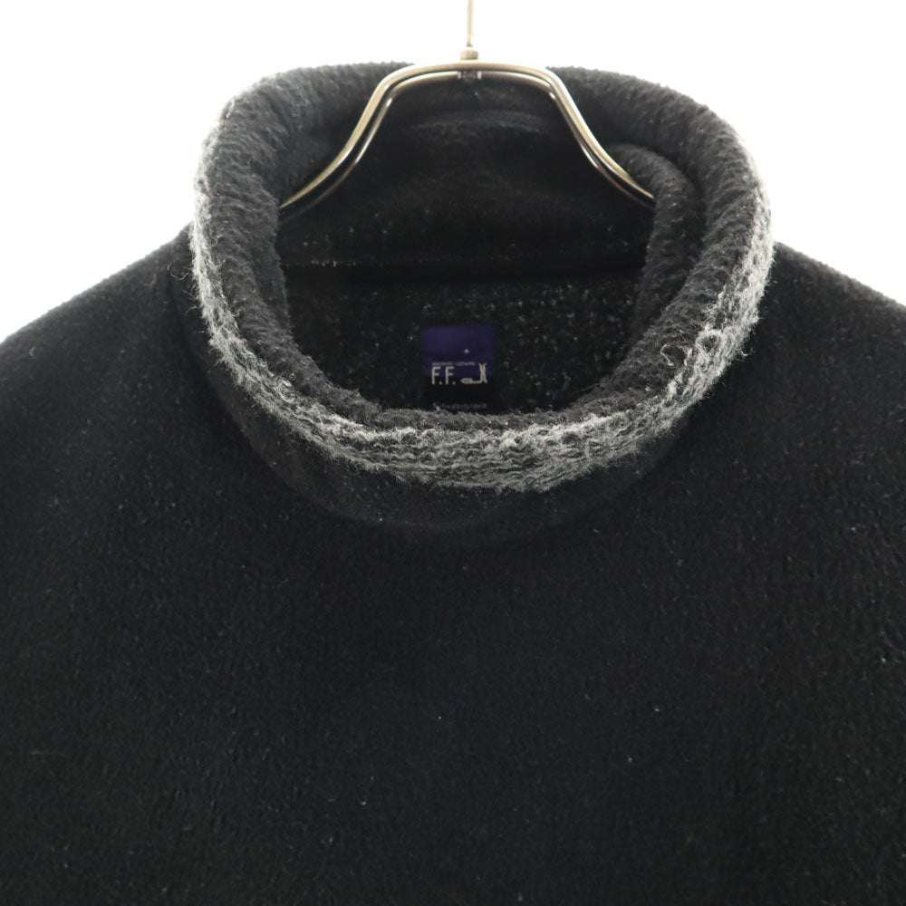 Foxfire フォックスファイヤー 長袖 ハイネック フリース トレーナー M ブラック プルオーバー メンズ