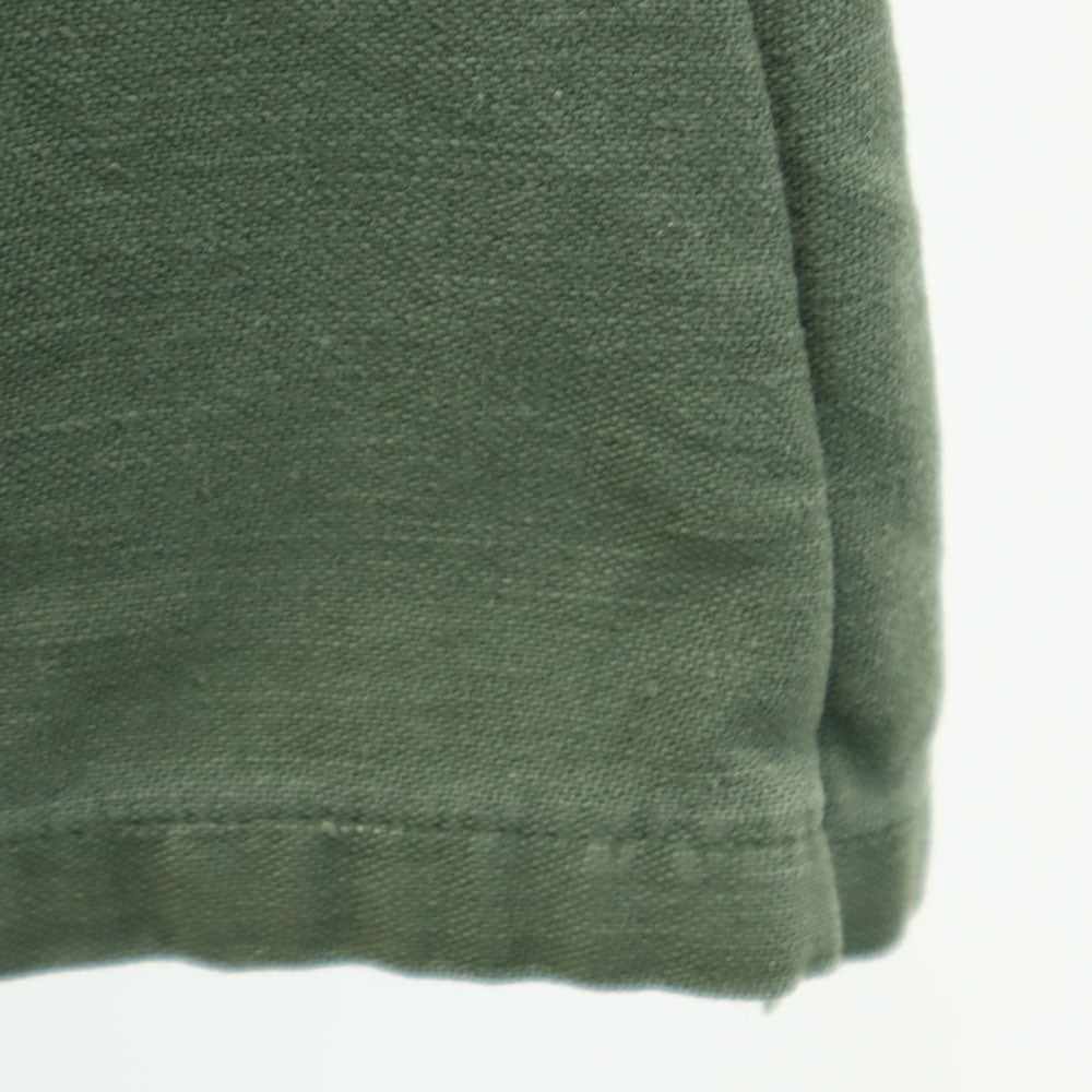 US ARMY アメリカ軍 60s ヴィンテージ サテン DSA BDU 長袖 ミリタリーシャツ 15 1/2x33 カーキ メンズ