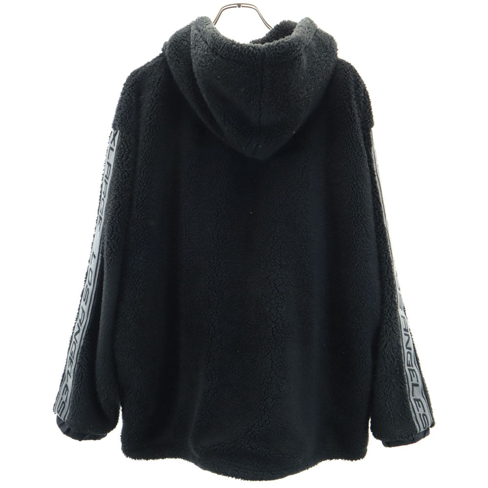 XLARGE エクストララージ ハーフジップ ボア フリースジャケット M ブラック プルオーバー メンズ
