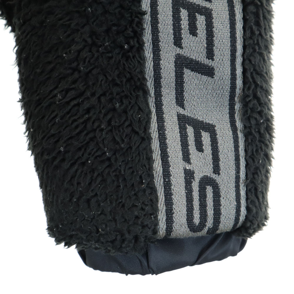 XLARGE エクストララージ ハーフジップ ボア フリースジャケット M ブラック プルオーバー メンズ